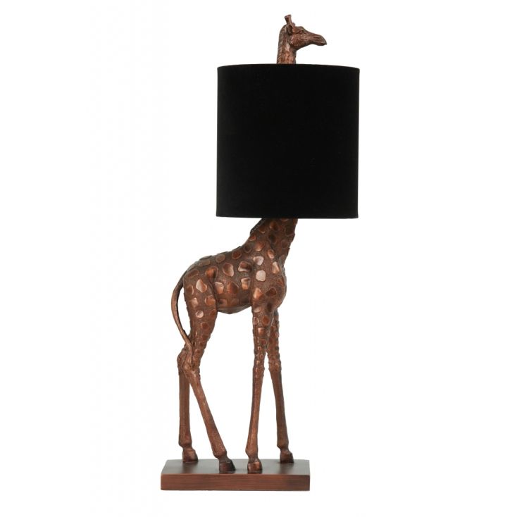 betaling Vooruit Passief Tafellamp Giraffe Zwart