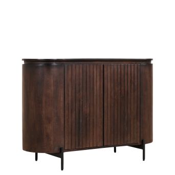 Dressoir Viktor Bruin - 115x80x40 cm - Afbeelding 1