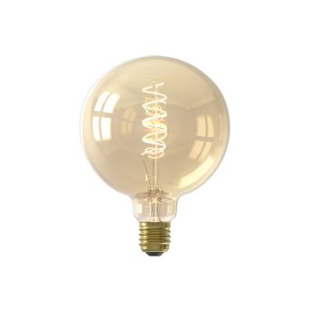 Lichtbron e27 Globelamp Calex Goud - Afbeelding 1