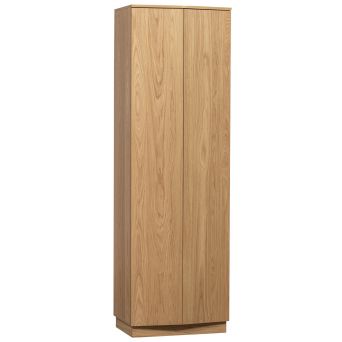 WOOOD Wandkast Zuma Naturel - 67x210x45 cm - Afbeelding 1