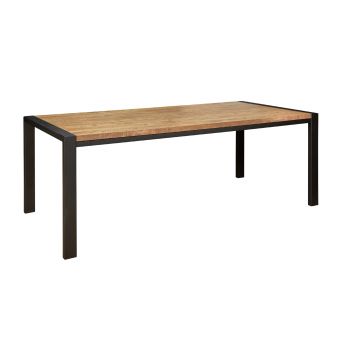 Eettafel Tilburg Naturel - 190x90 cm - Afbeelding 1