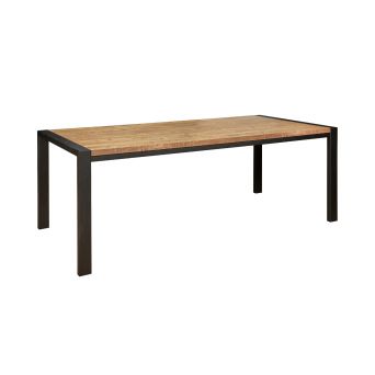 Eettafel Tilburg Naturel - 160x90 cm - Afbeelding 1