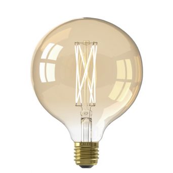 Calex Lichtbron E27 Globelamp Goud - Afbeelding 1