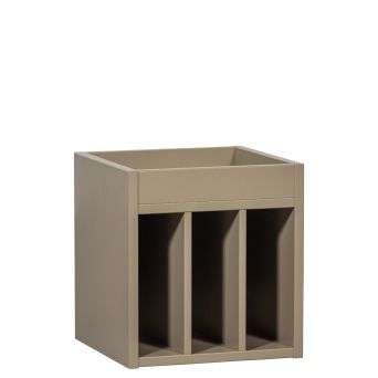 WOOOD Wandkast Turner Beige - 44x47x44 cm - Afbeelding 1