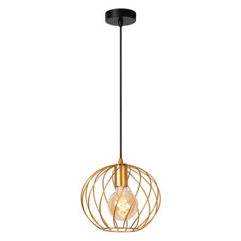 Lucide Hanglamp Danza Goud - E27 - Ø 25 cm - Afbeelding 1