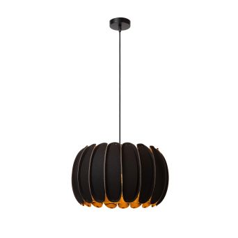 Lucide Hanglamp Spencer Zwart - E27 - Ø 40 cm - Afbeelding 1