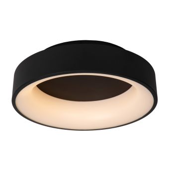 Lucide Plafonniere Mirage Zwart - LED - Ø 45 cm - Afbeelding 1