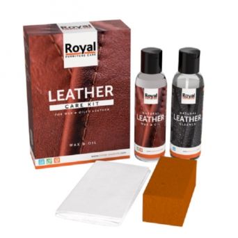 Onderhoudsmiddel Leather Care Kit - Gewaxt/Geolied Leer