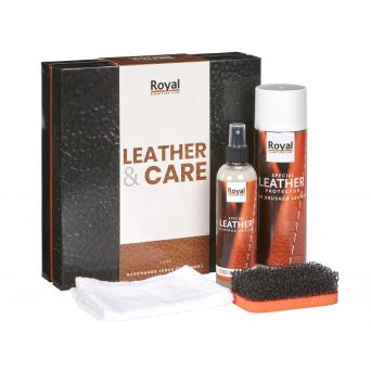 Onderhoudsmiddel Leather Care Kit - Geborsteld Leder