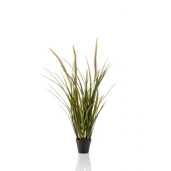 Kunstplant Grass Foxtail Groen - 90 cm hoog - Afbeelding 1