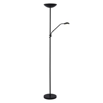 Lucide Vloerlamp Zenith Zwart - LED - 180 cm hoog - Afbeelding 1