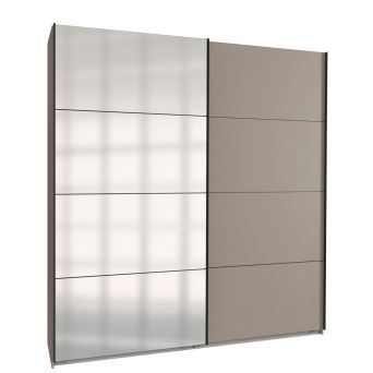 Kledingkast Aalst Taupe - 180x210x65 cm - Afbeelding 1