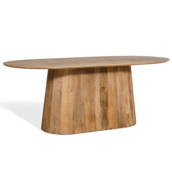 Eettafel Viktor Naturel - 230x110 cm - Afbeelding 1