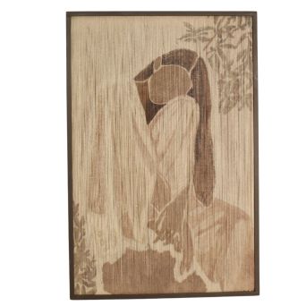 Wandpaneel Woman Beige - 60x90 cm