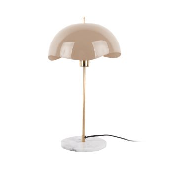 Tafellamp Waved Dome Taupe