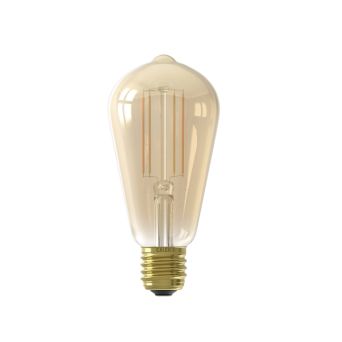 Calex Smart Lichtbron E27 Rustieklamp Goud - Afbeelding 1