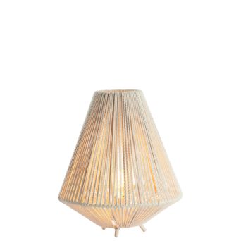 Light & Living Tafellamp Felida Crème - E27 - 40 cm hoog - Afbeelding 1