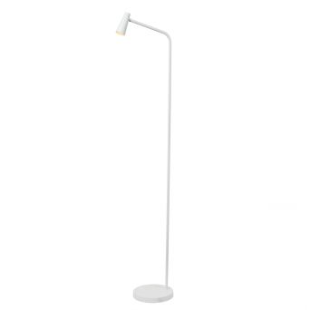 Lucide Oplaadbare Vloerlamp Stirling Wit - LED - 138 cm hoog - Afbeelding 1