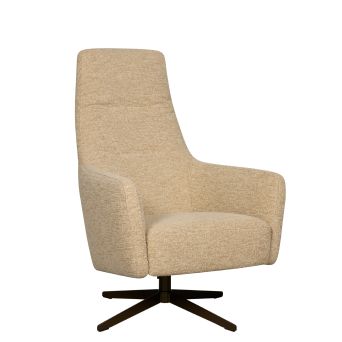 Draaifauteuil Breskens Beige