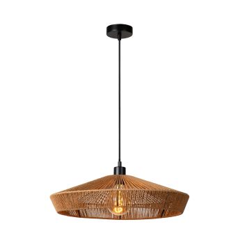 Lucide Hanglamp Yunkai Naturel - E27 - Ø 50 cm - Afbeelding 1