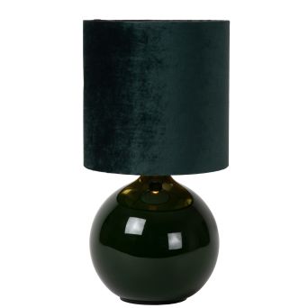 Lucide Tafellamp Esterad Groen - E14 - 47 cm hoog - Afbeelding 1