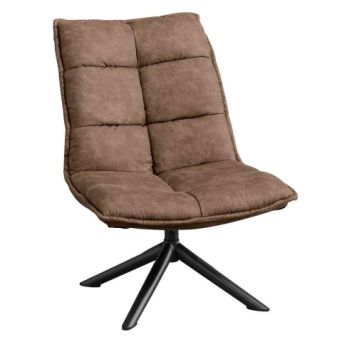 Draaifauteuil Mercer Bruin - Afbeelding 1