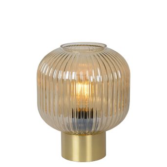 Lucide Tafellamp Maloto Goud - E27 - 25 cm hoog - Afbeelding 1