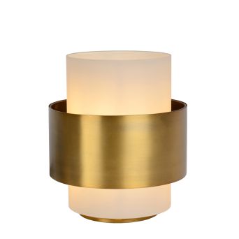 Lucide Tafellamp Firmin Goud - E27 - 24 cm hoog - Afbeelding 1