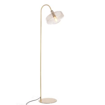 Light & Living Vloerlamp Solna Brons - E27 - 160 cm hoog - Afbeelding 1