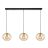 Lucide Hanglamp Danza Goud - 3 x E27 - 130 cm breed - Afbeelding 1