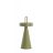 Light & Living Tafellamp Ankenta Groen - LED - 29 cm hoog - Afbeelding 1