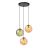 Lucide Hanglamp Monsaraz Multi - 3 x E27 - Ø 35 cm - Afbeelding 1