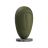 Deco Beeld Viso Groen - 27 cm hoog - Afbeelding 1