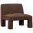 WOOOD Fauteuil Lavid Bruin - Afbeelding 1