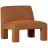 WOOOD Fauteuil Lavid Oranje - Afbeelding 1