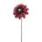 Kunstbloem Dahlia Glamour Spray Bordeaux - 60 cm - Afbeelding 1