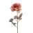 Kunstbloem Rose Zoe Spray Roze - 68 cm - Afbeelding 1