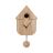 Karlsson Klok Modern Cuckoo Naturel - 41 cm hoog - Afbeelding 1