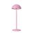 Lucide Oplaadbare Tafellamp Joy Roze - LED - 32 cm hoog - Afbeelding 1