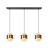 Lucide Hanglamp Firmin Goud - 3 x E27 - 110 cm breed - Afbeelding 1