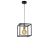 Lucide Hanglamp Ruben Zwart - E27 - 22 cm breed - Afbeelding 1