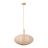 Lucide Hanglamp Corina Beige - E27 - Ø 50 cm - Afbeelding 1