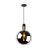 Lucide Hanglamp Julius Zwart - E27 - Ø 28 cm - Afbeelding 1