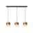 Lucide Hanglamp Firmin Goud - 3 x E27 - 110 cm breed - Afbeelding 1