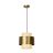 Lucide Hanglamp Firmin Goud - E27 - Ø 30 cm - Afbeelding 1