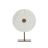 Light & Living Deco Beeld Yvo Wit - 35 cm hoog - Afbeelding 1